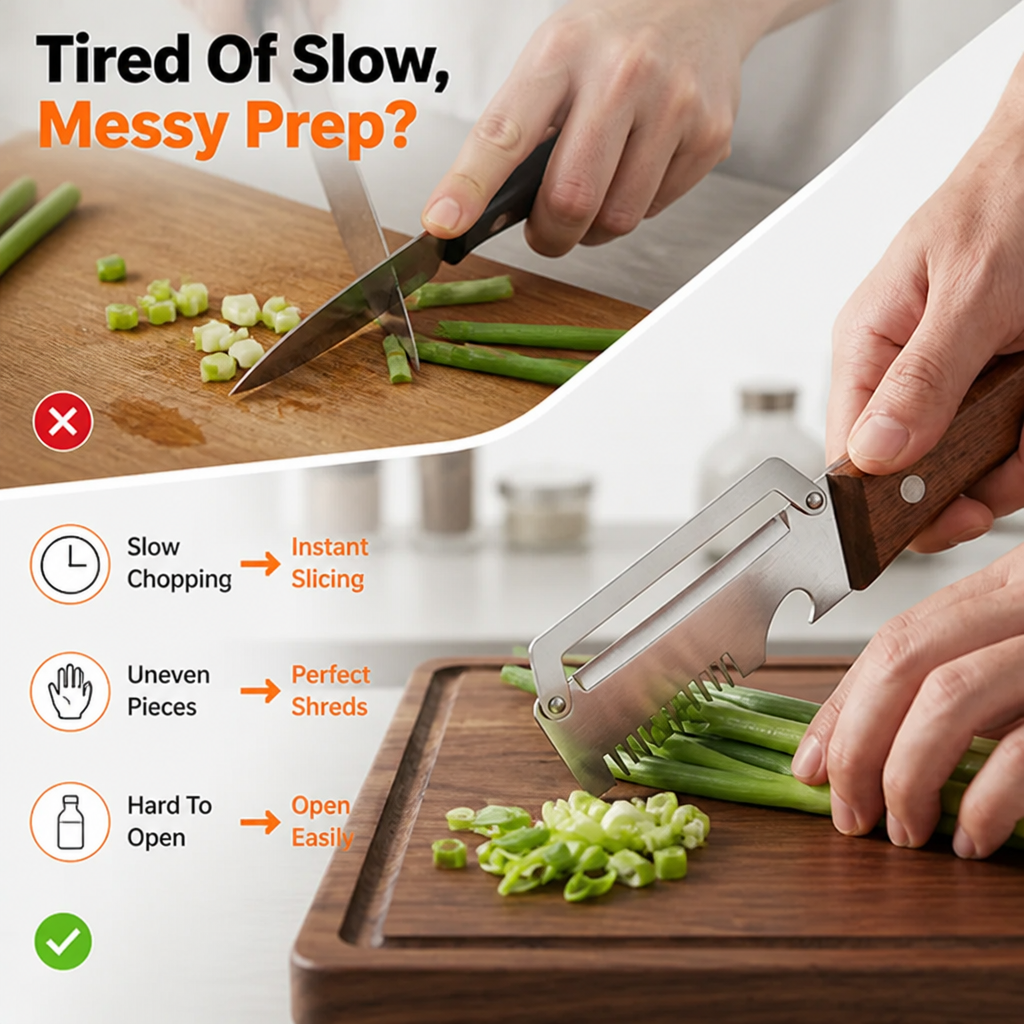 SwiftSlicePro™ — Cut Prep Time, Boost Confidence, and Own Your Kitchen Flow