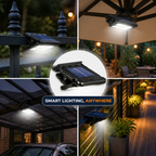 LumaSnap™ — Illuminate Your Nights with Effortless, Solar-Powered Security and Style