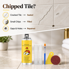 TileRenew™ — Make chipped tiles less noticeable without the messy replacement job