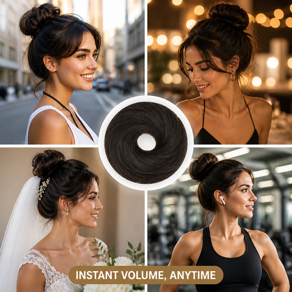 Bunelle™ — Instantly Amp Up Your Hair with Lush, Head-Turning Volume
