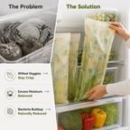 EverMist™ — Keep Every Veggie Crisp, Fresh, and Mouthwateringly Delicious Longer (4 pieces)