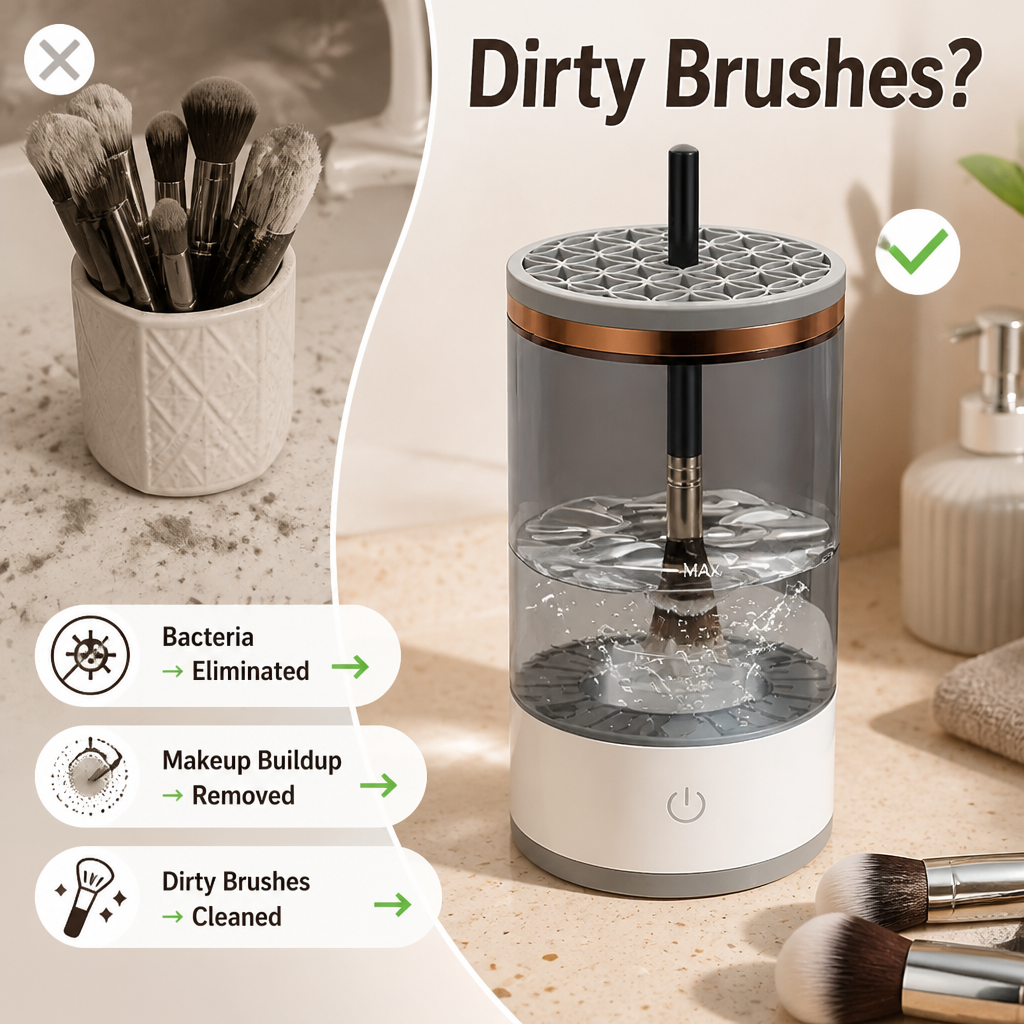 VividPure™ Brush Cleaner — Instantly Revive Your Glow with Fresh, Flawless Brushes Everywhere