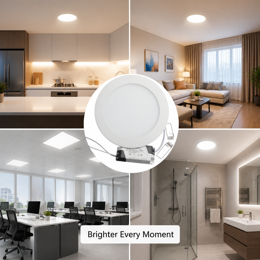 LumiSure™ LED Panels — Light That Transforms Your Space into Warmth, Focus, and Energy Savings (3 pack)