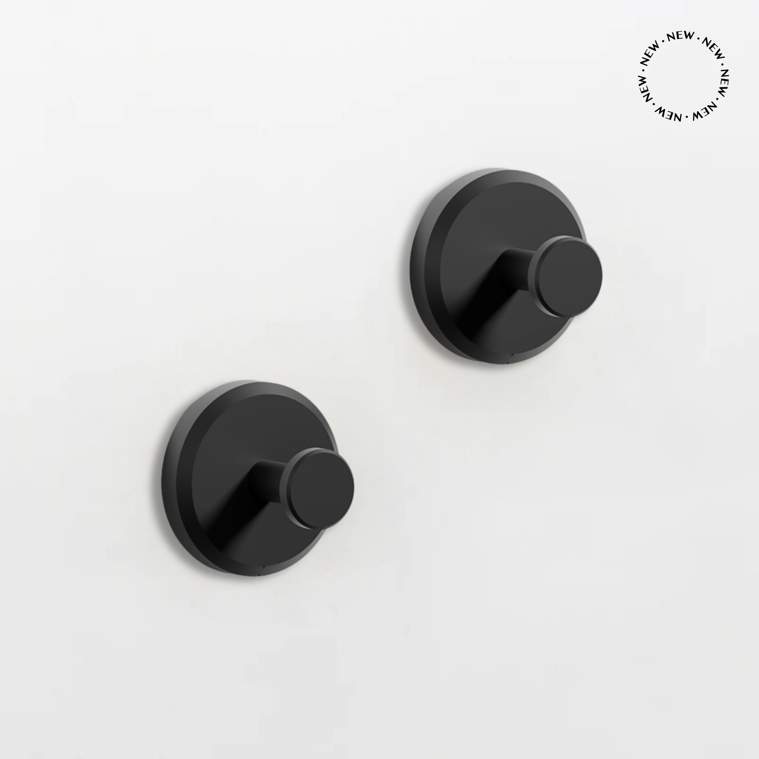 Black Suction Hooks (2 + 2 FREE TODAY)