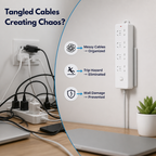 CableNest™ — Snap Away Clutter and Feel Instant Calm