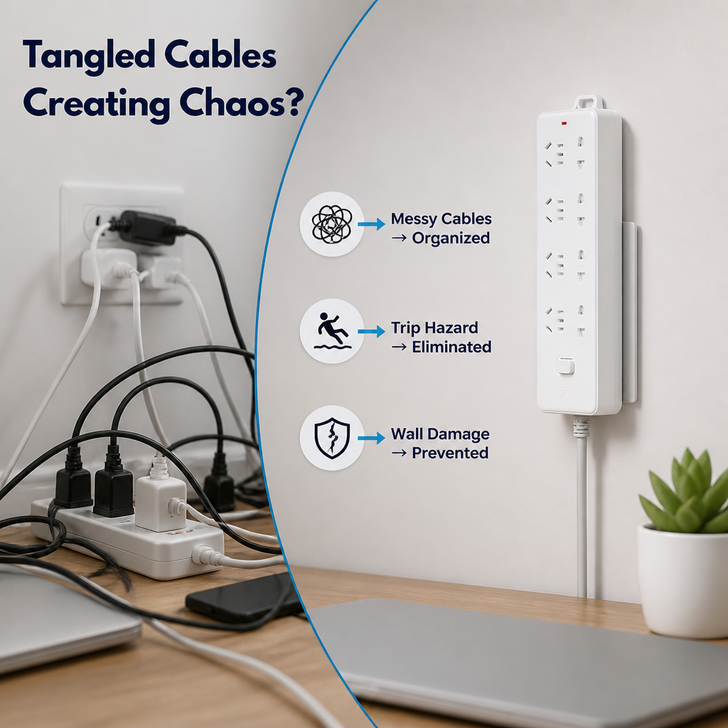 CableNest™ — Snap Away Clutter and Feel Instant Calm