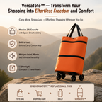 VersaTote™ — Transform Your Shopping into Effortless Freedom and Comfort