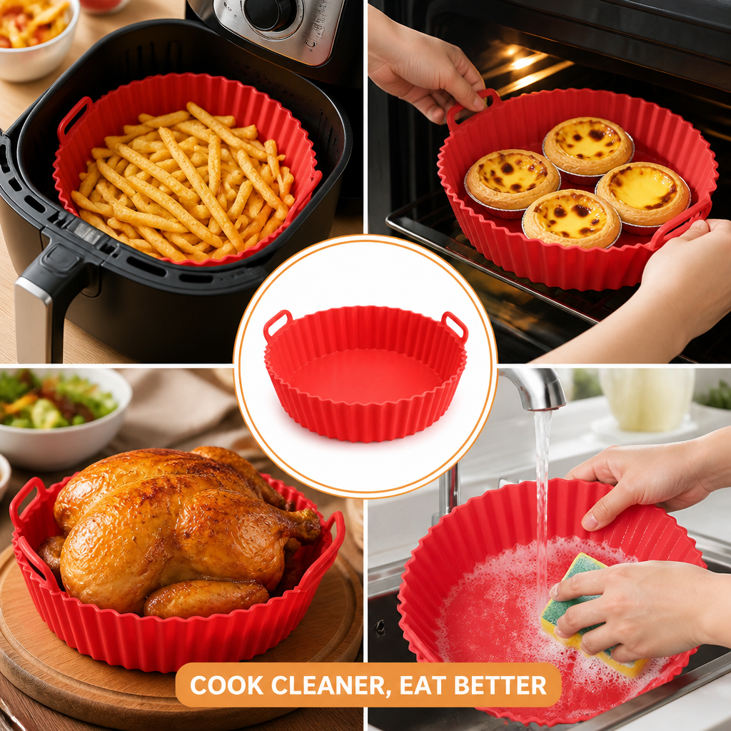 CrispaMat™ — Cook Cleaner, Crisp Better, Stress Less Every Time