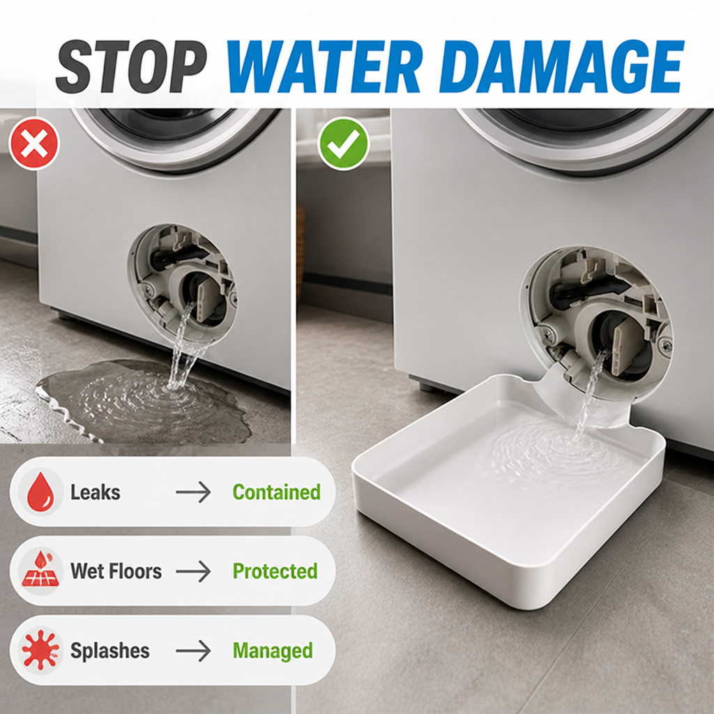 SpillMoat™ — The Invisible Barrier That Protects Your Floors From Water Disasters