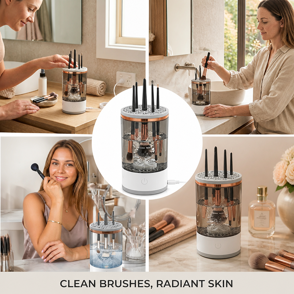 LumaPura™ — Instantly Sparkling Brushes for Flawless, Healthy Skin Every Time