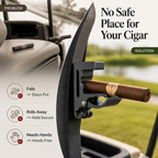 CaddyCinch™ — Keep Your Cigar Close and Your Hands Free for Every Swing