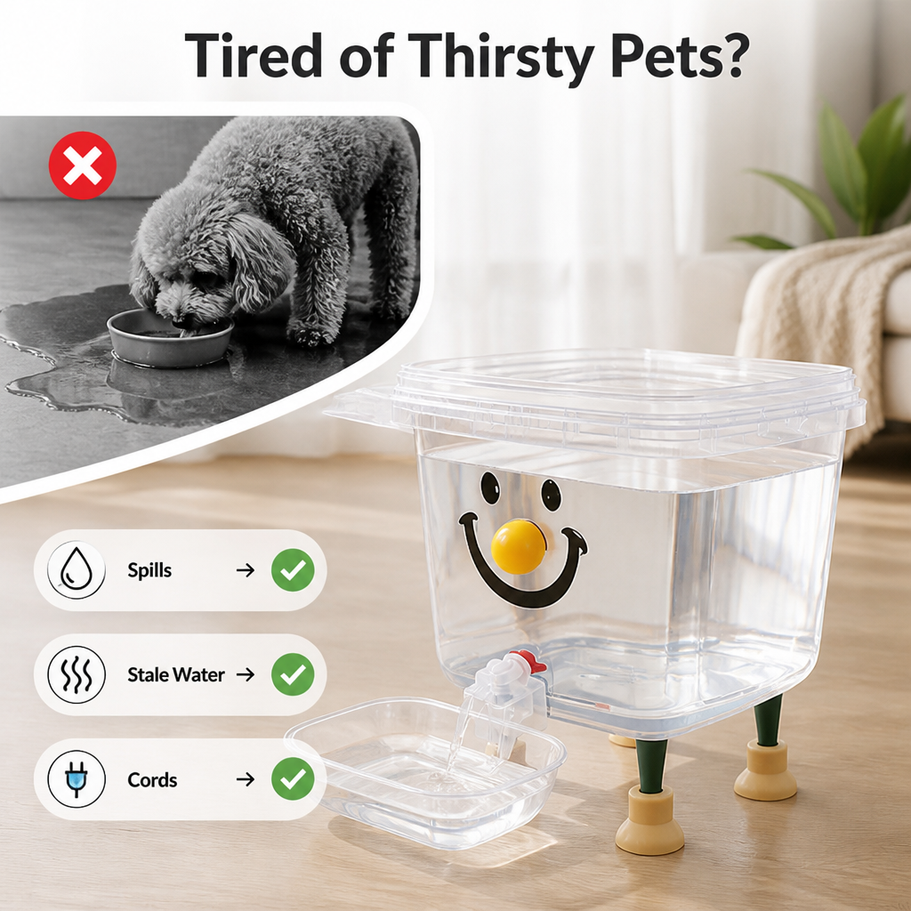 AquaNest™ — Keeps Your Pet Energized with Pure, Hassle-Free Hydration