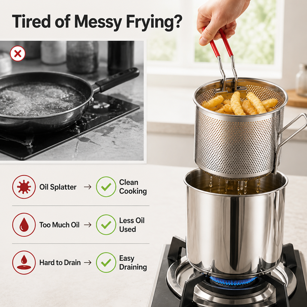 UltraCrisp™ Compact Fryer — Bite Into Crispy, Guilt-Free Flavor Every Time