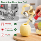 SliceEase™ — Peel and Core Apples Instantly for Effortless Kitchen Joy