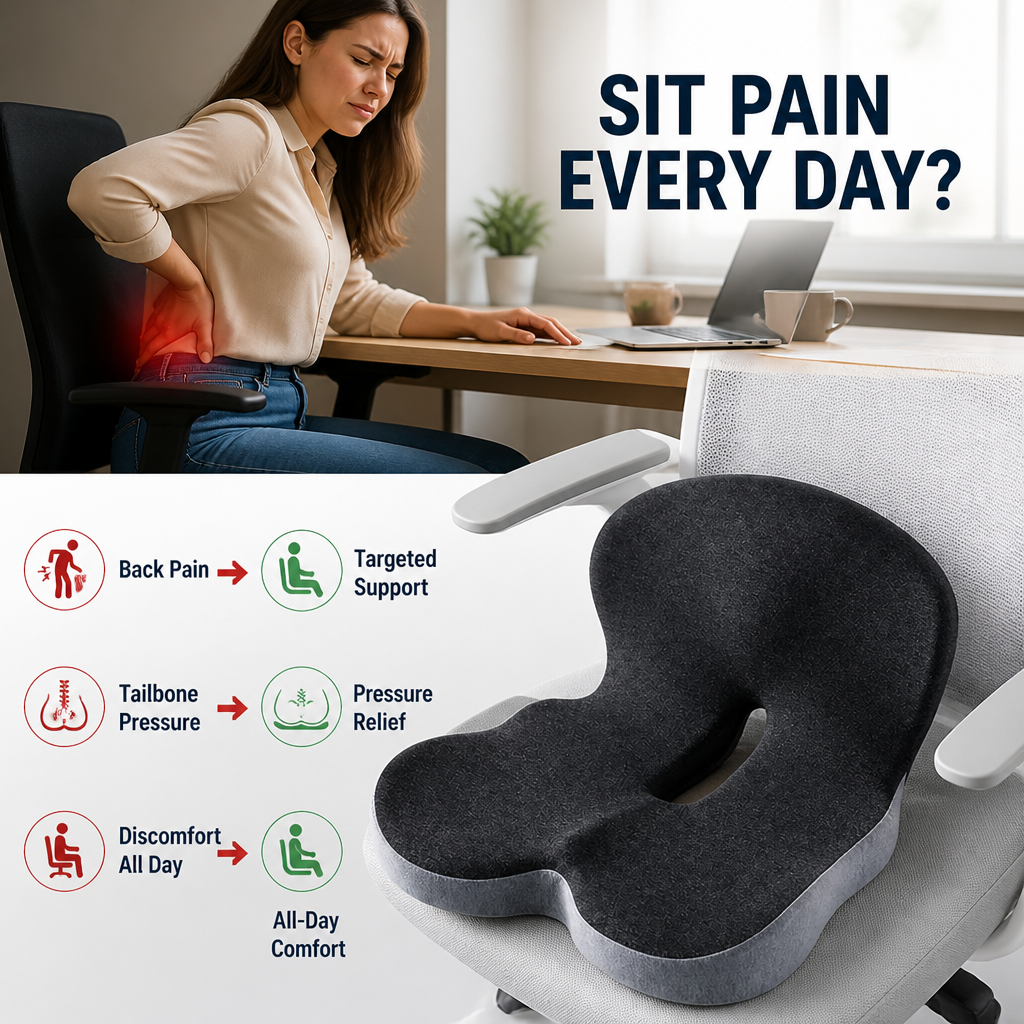 VeloraRest™ — Sit Pain-Free and Feel Energized All Day Long