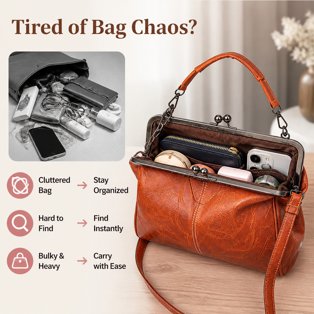 LaViena™ Handbag — Own Timeless Elegance That Organizes and Empowers Your Day