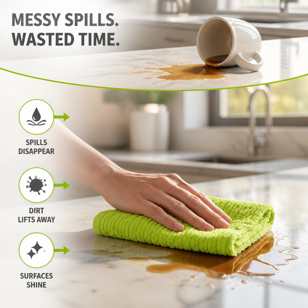 SilvaWipe™ — Clean Fast, Shine Brilliant, Love Every Surface