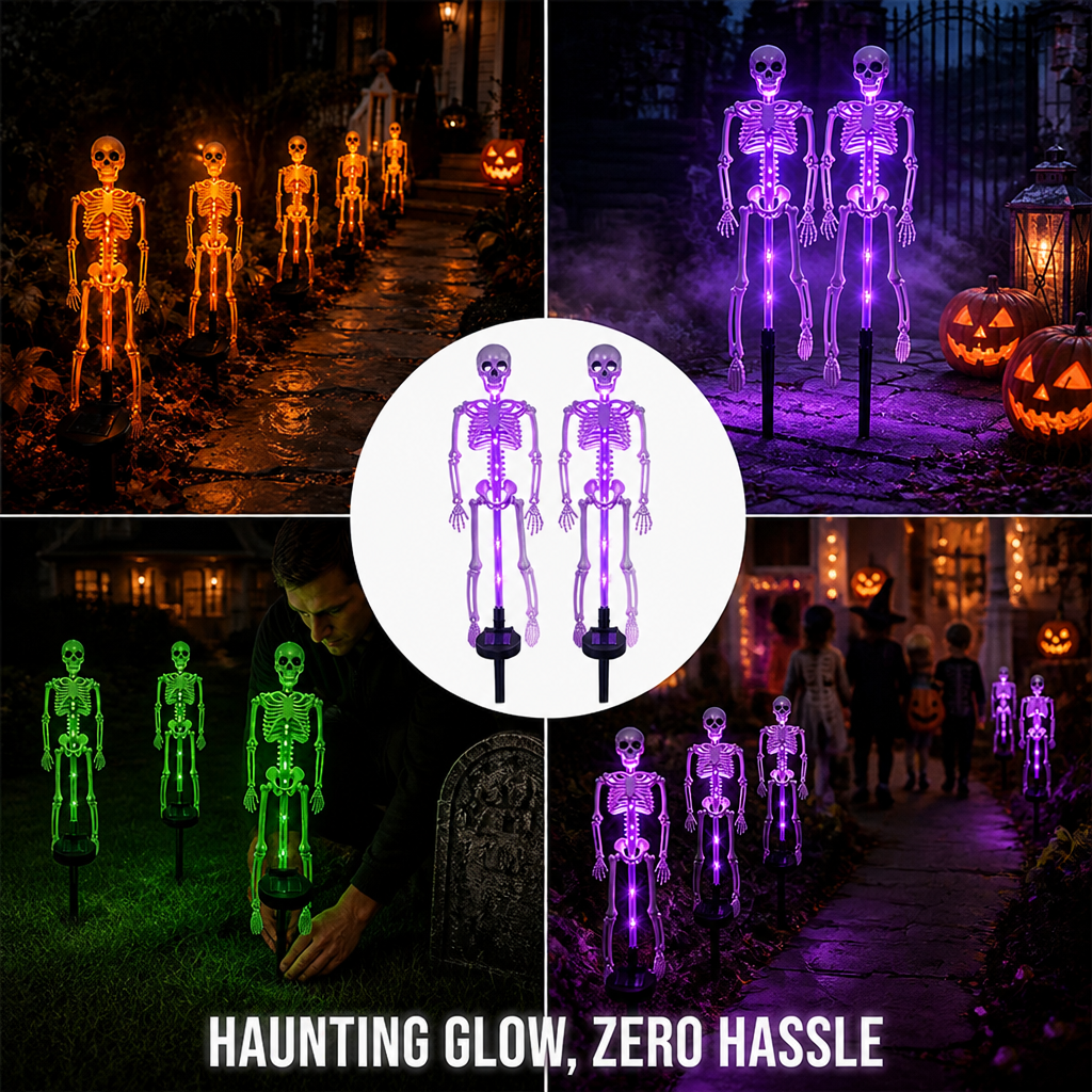 SpectraSpook™ — Ignite Your Yard with Effortless, Spine-Tingling Solar Glow