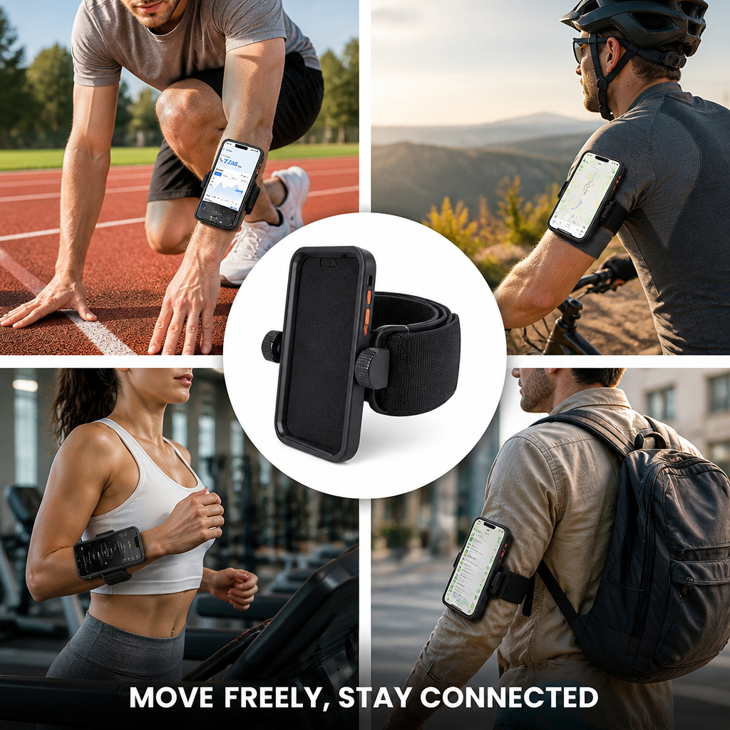 ArmaSwift™ 360° Rotating Phone Holder — Unleash Total Freedom with Every Move