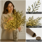 EvergreenGlow™ — Bring a warm, welcoming glow to every corner of your home—no outlet needed”】【