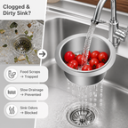 Aquarise™ SwanStrainer — Turn Your Sink Into a Stunning, Clog-Free Haven Instantly