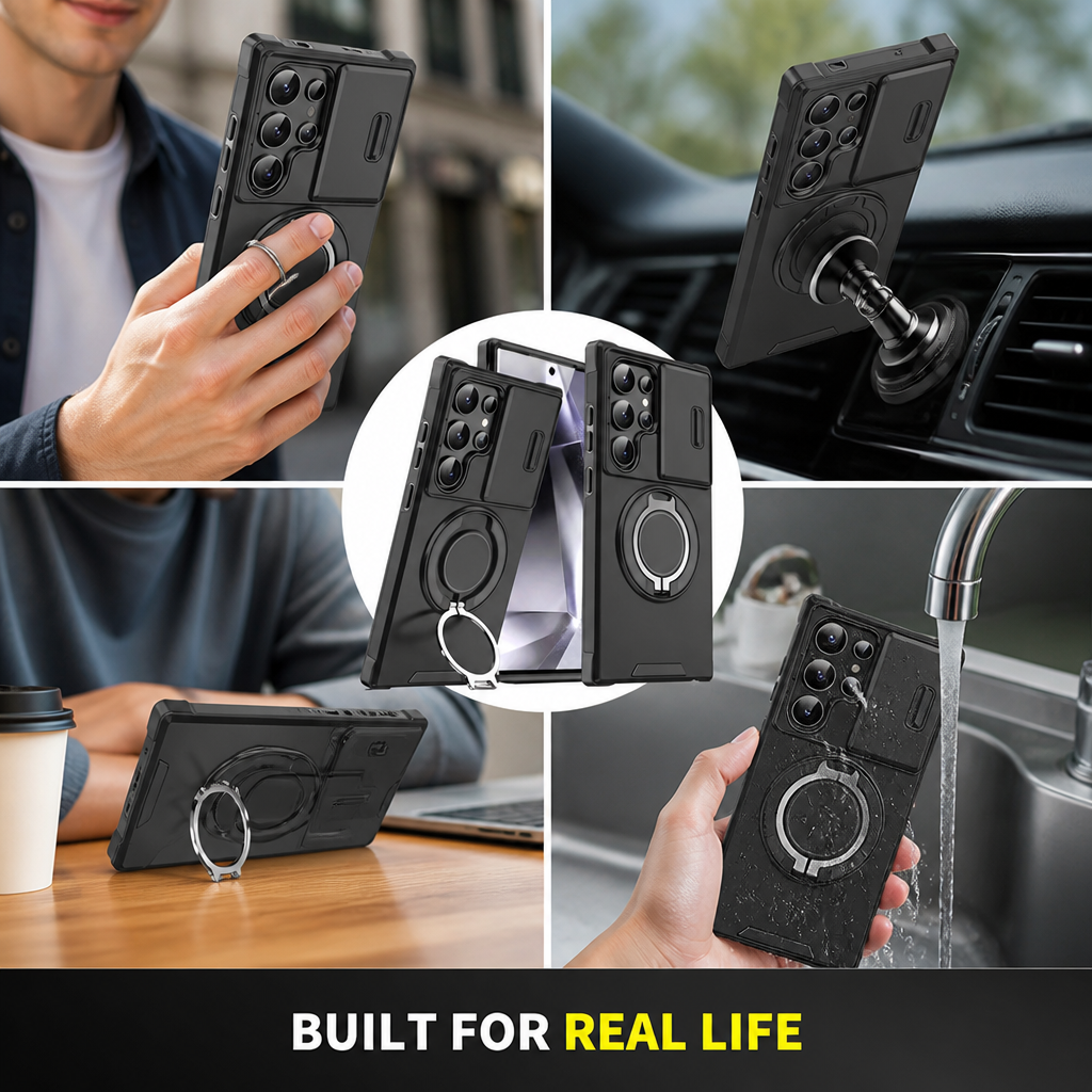 FortiMag™ — Unbreakable Grip and Armor That Keeps Your Samsung Safe Everywhere