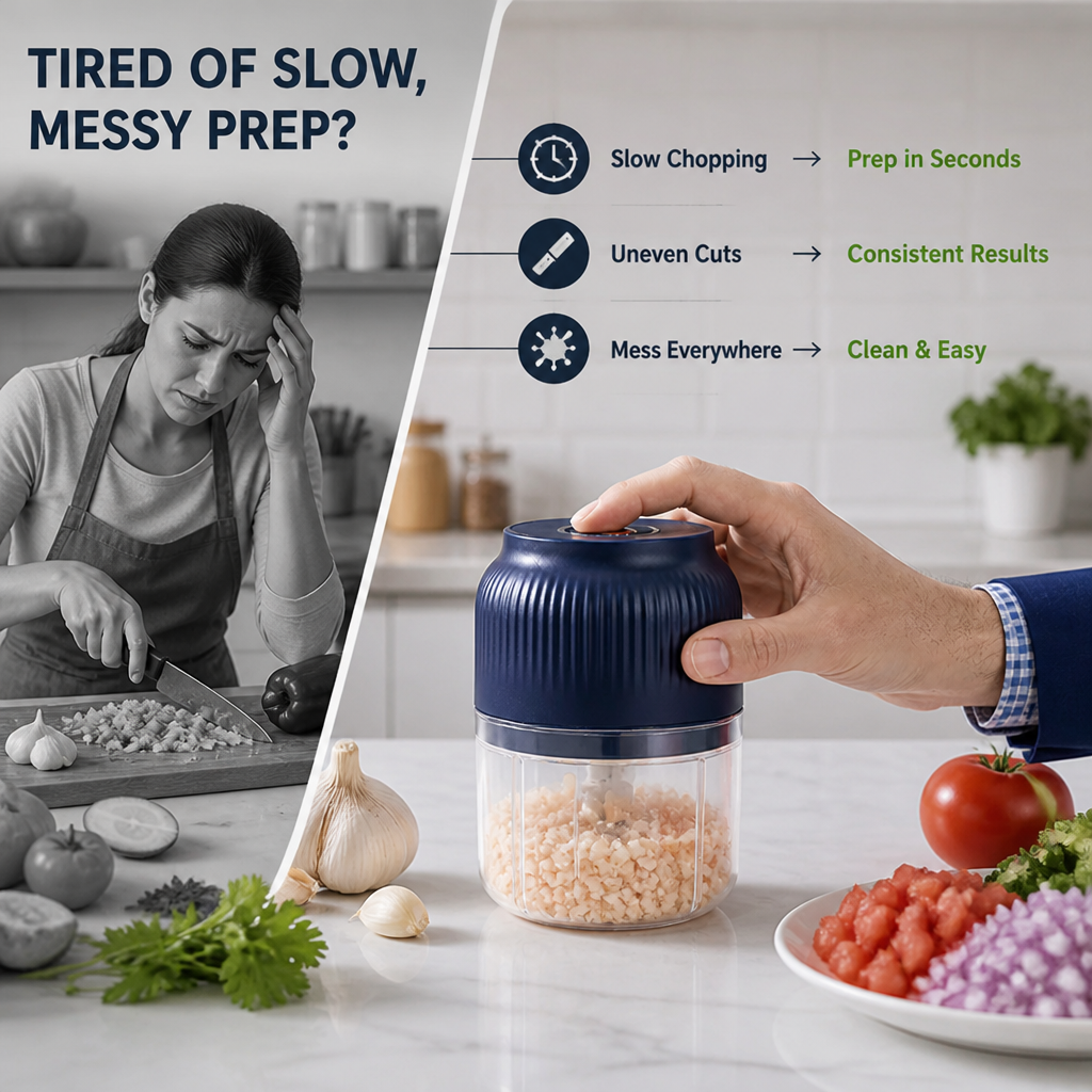 SwiftSlice™ — Cut Prep Time, Reclaim Your Evenings