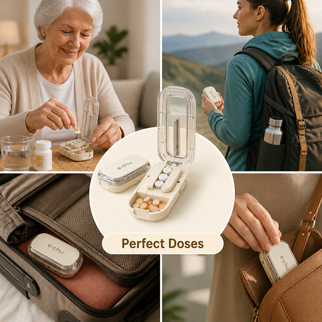 SwiftSplit™ — Effortless Pill Prep for Perfectly Precise Doses Every Time