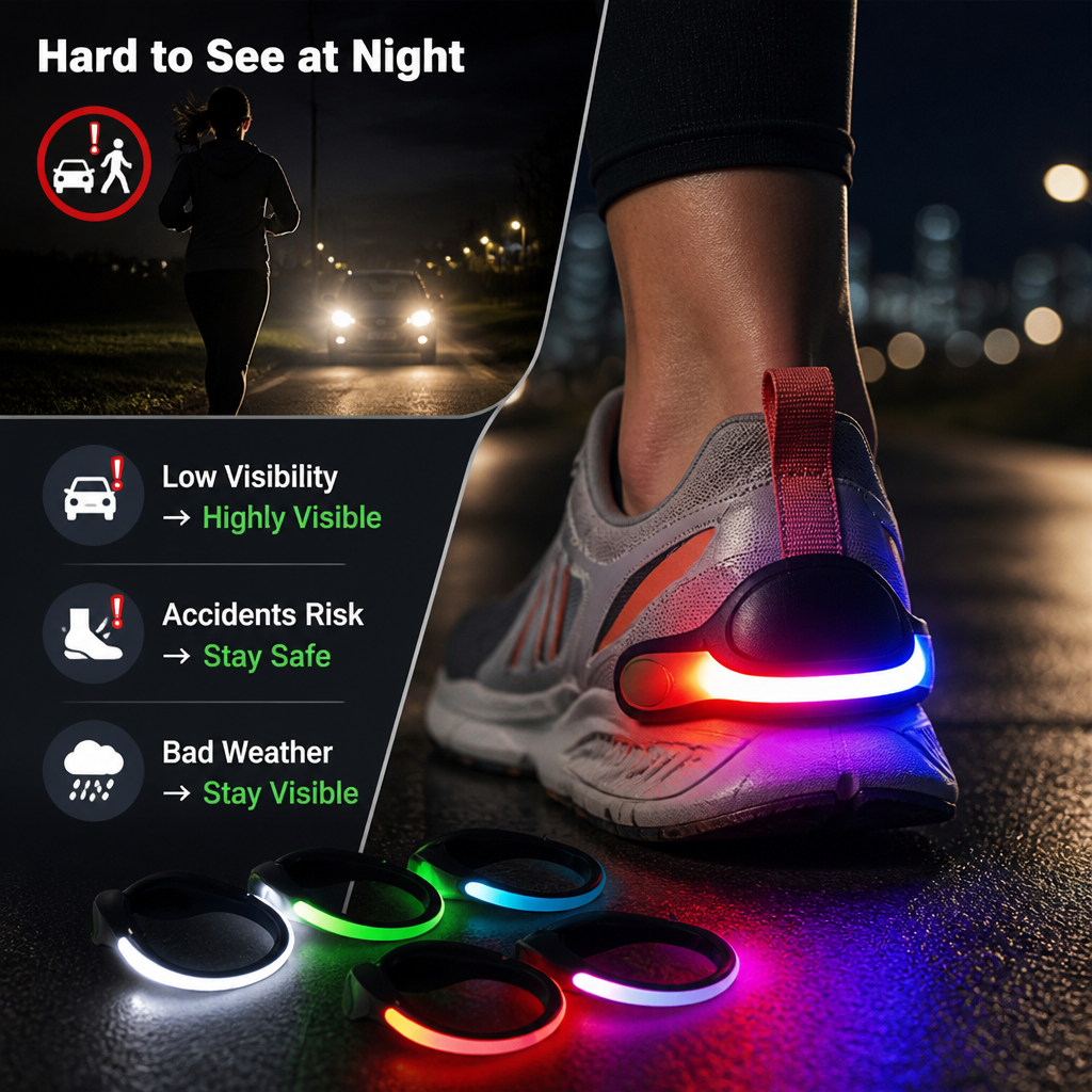 Stridlo™ Shoe Light — Own the Night with Every Step You Take