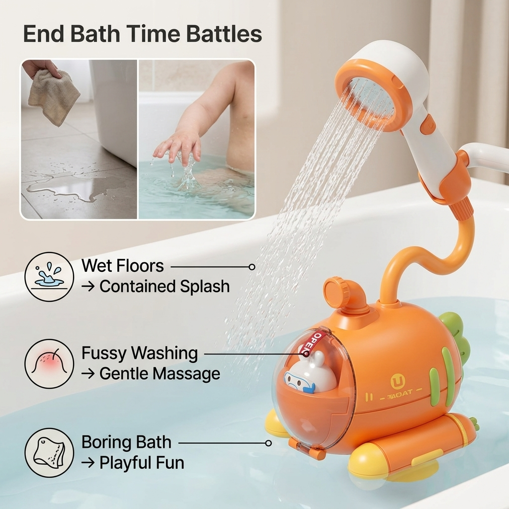AquaJoy™ — Turn Every Bath into a Magical, Gentle Escape Your Toddler Will Love