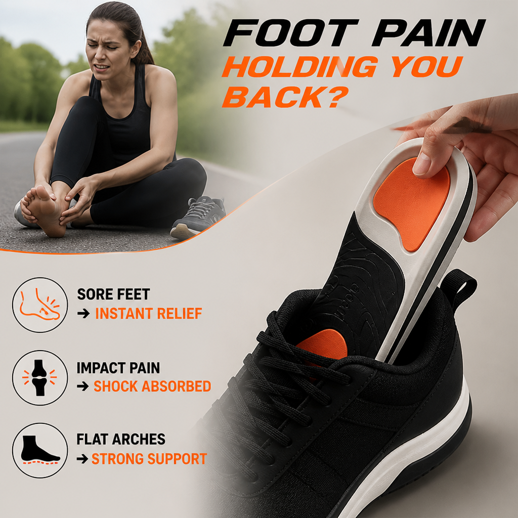 StrideForce™ — Crush Foot Pain and Unlock All-Day Energy with Every Step
