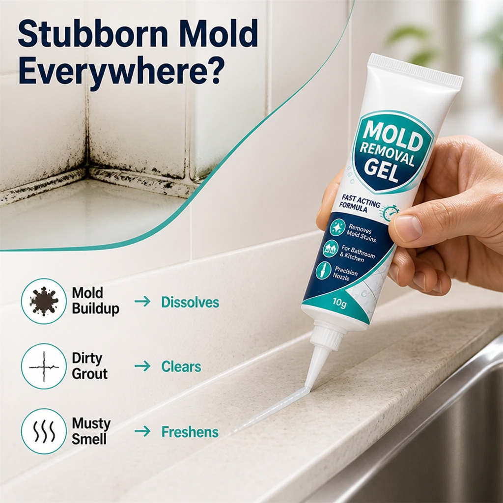 Moldora™ Mold Dissolver Gel — Erase Hidden Mold Fast for a Fresher, Healthier Home