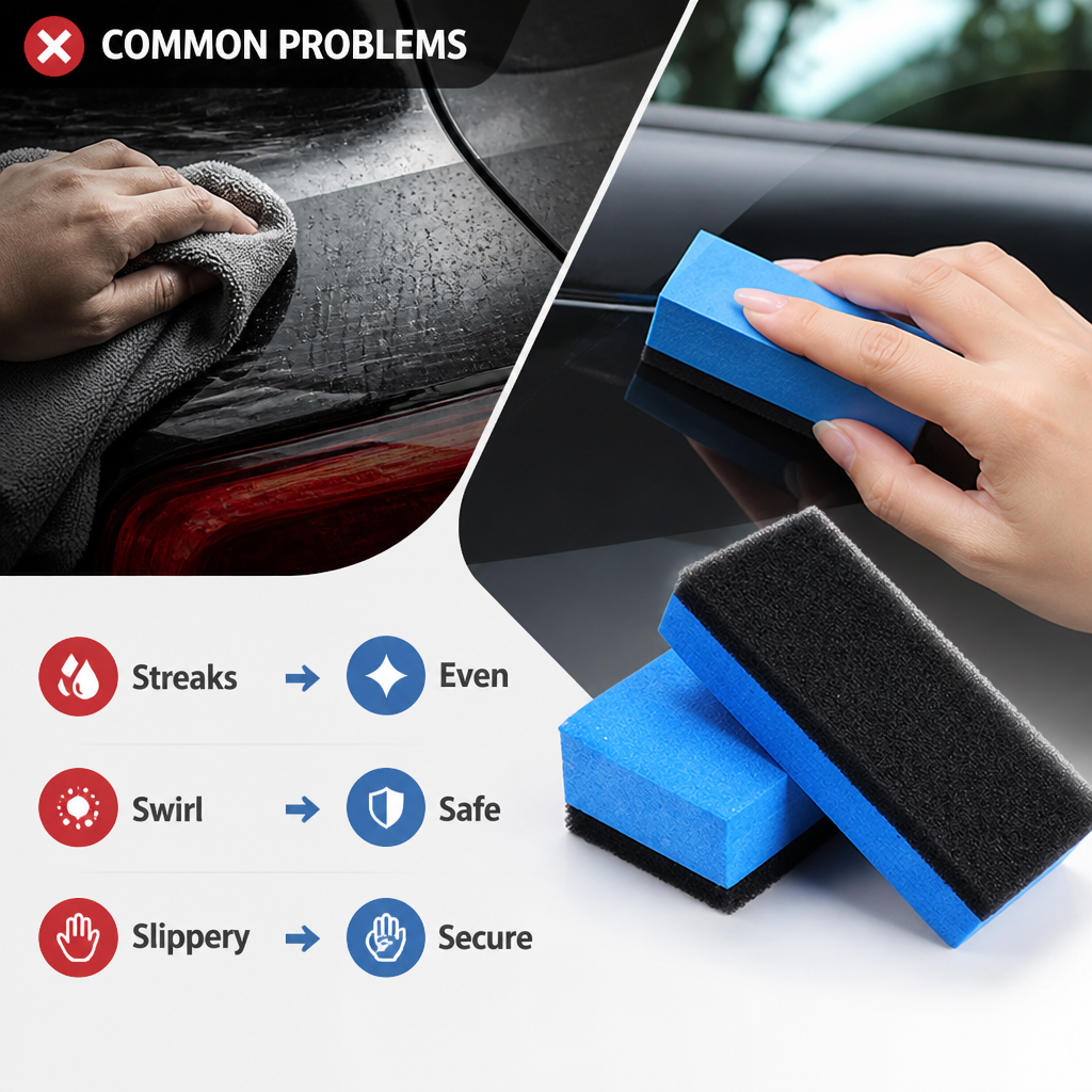 NovaShield™ Coating Sponges — Effortless Shine That Protects and Wows Every Time