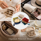 LumeoNest™ Mini Jewellery Vault — Cherish Every Sparkle with Effortless Elegance and Perfect Order