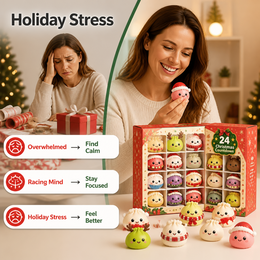 HappiNest™ Holiday Countdown — Unlock Daily Joy and Melt Away Holiday Stress