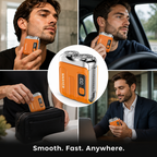 BladePulse™ Portable Shaver — Experience a Custom-Close Shave That Feels Made Just for Your Skin