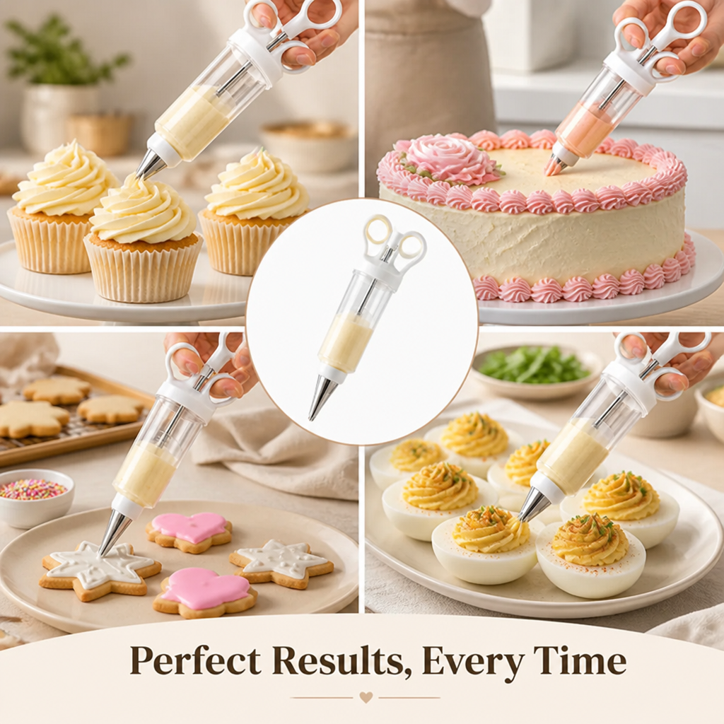 ZenPuff™ Decorating Gun — Unleash Mess-Free Masterpieces with Every Squeeze
