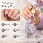 LumaLuxe™ Mirror Nail Strengthener — Transform Weak Nails into Irresistible, Head-Turning Shine