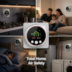 SafeguardSense™ — Never Worry Again with Total Home Air Protection and Instant Alerts