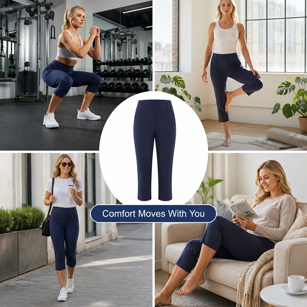 Sculptiva™ — Tummy Control Yoga Pants That Look Sleek and Feel Amazing