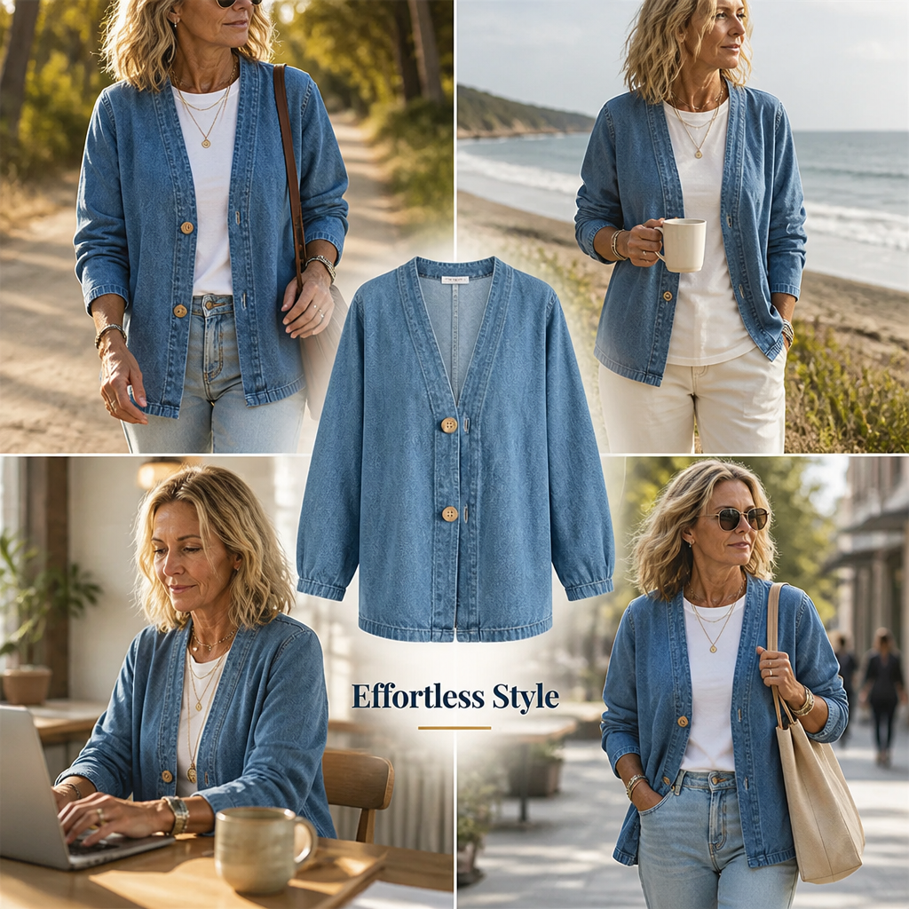 SereniDenim™ — Slip Into Effortless Style and All-Day Confidence