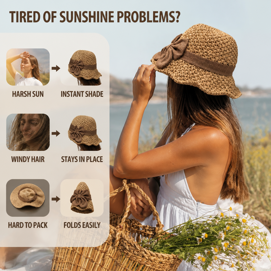 BrimBliss™ — Feel effortlessly put-together in the sunshine