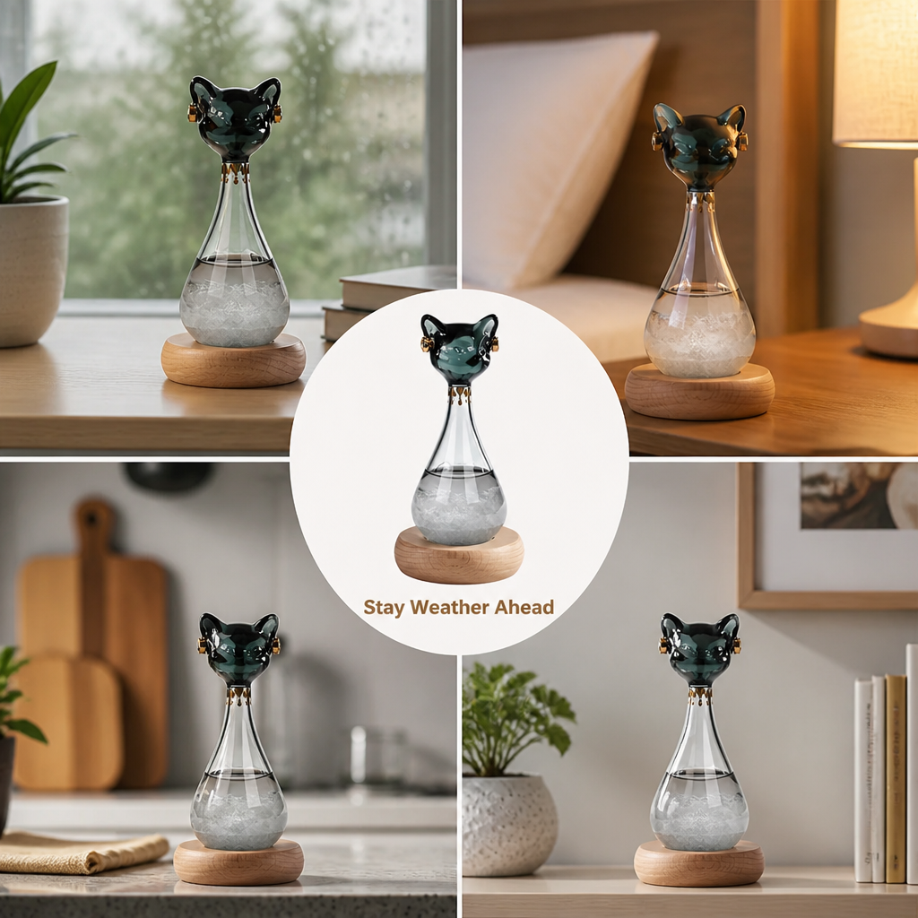 FelineForecast™ — Turn Every Room into a Weather-Wise Work of Art