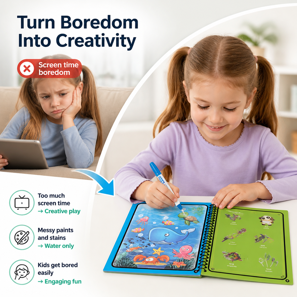 SplashReveal™ — Turn Screen-Free Moments Into Colorful “Look What I Made!” Wins