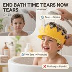 MiraWave™ Kids Shampoo Visor — Turn Bath Time Tears Into Joyful Smiles Instantly