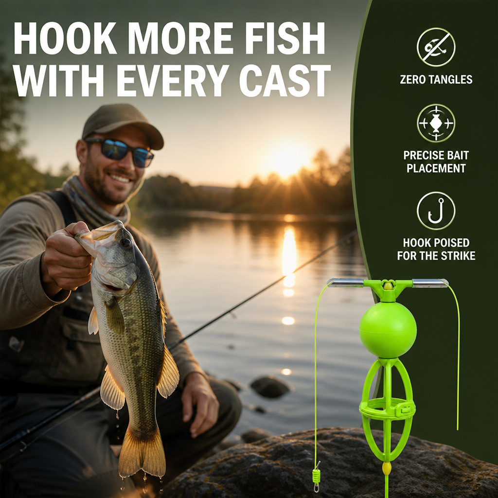 Isama™ — Hook More Fish with Every Smooth, Tangle-Free Cast