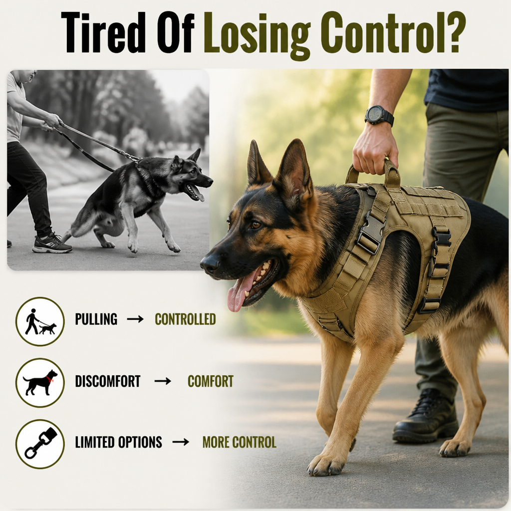 TrailGuard™ — Feel in control, even when your big dog pulls hard