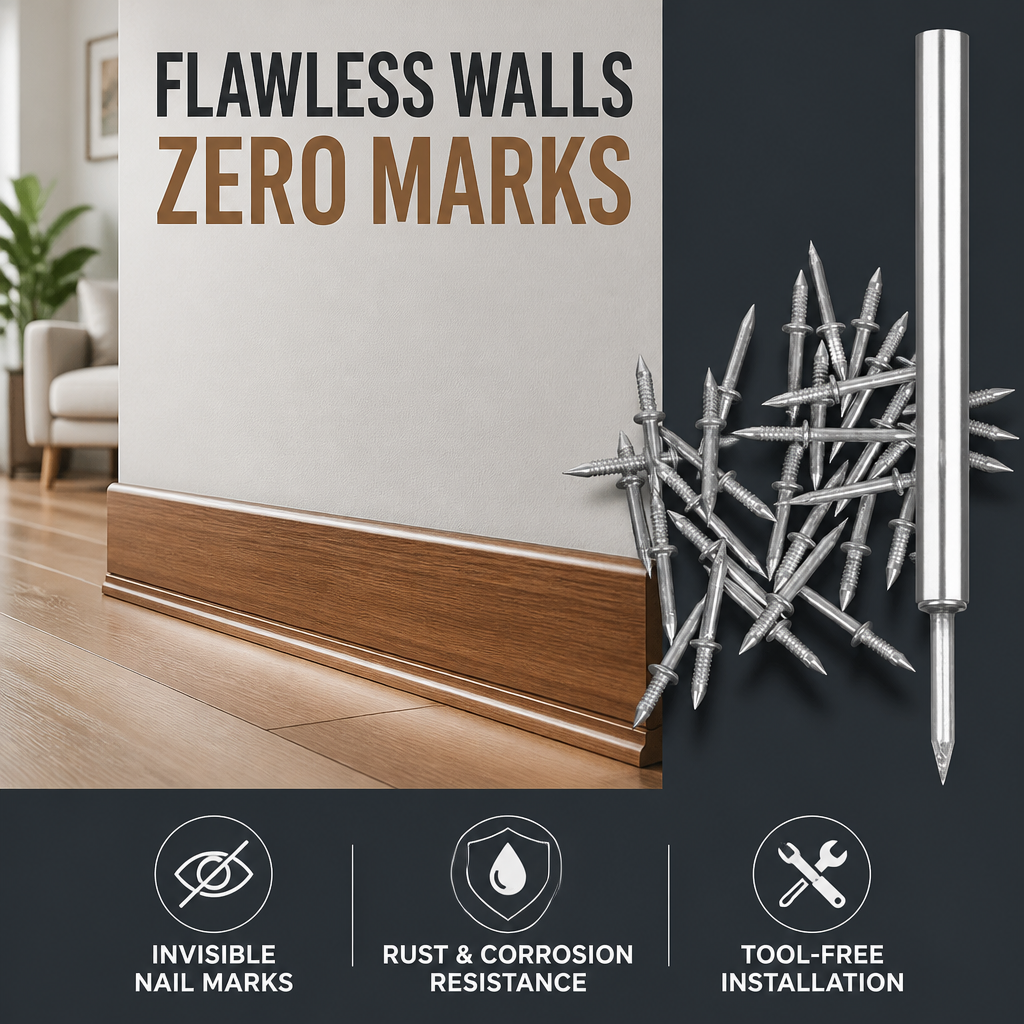 PrismaHold™ Precision Nails — Instantly Perfect Walls Without Visible Flaws or Hassle