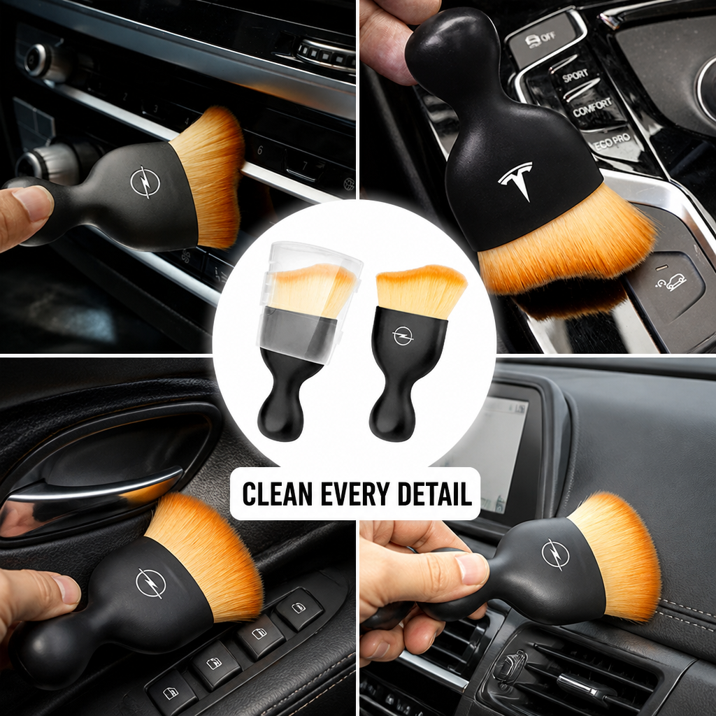 Dustiva™ — Get a Spotless Car Interior in Minutes With One Soft Brush