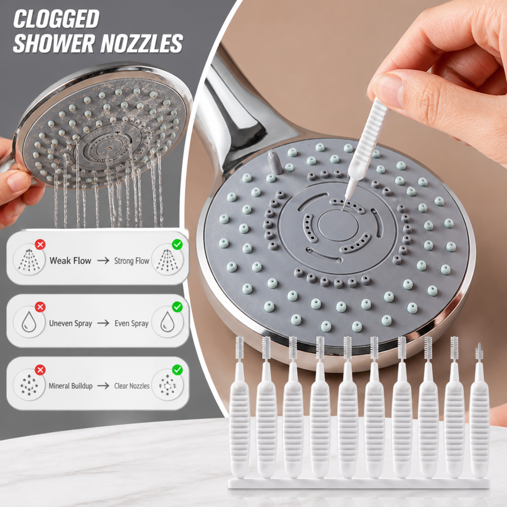 StreamSavvy™ — Unlock Powerful, Refreshing Showers with Every Precision Clean (30 pieces)